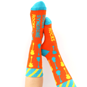 socks created for a fundraiser for Spirit Sox