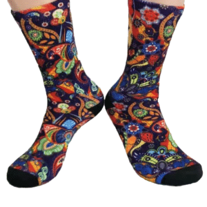 heat sublimated custom socks