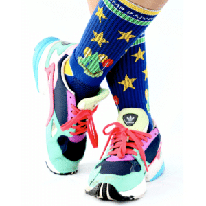 socks created for a fundraiser for Spirit Sox