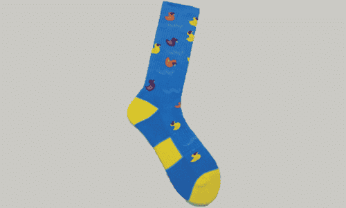 Sock Fundraiser with Socks Created by Spirit Sox USA