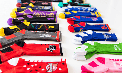 custom socks by Spirit Sox USA