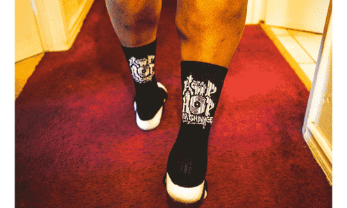 hip hop for change socks by spirit sox usa