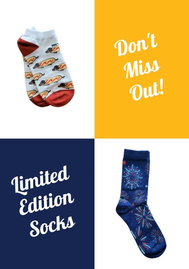 Limited Edition Sock Designs