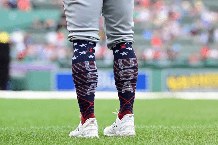 Team USA MLB Baseball Team Custom Socks