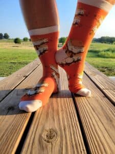 S'mores Design Dress Socks for Sale