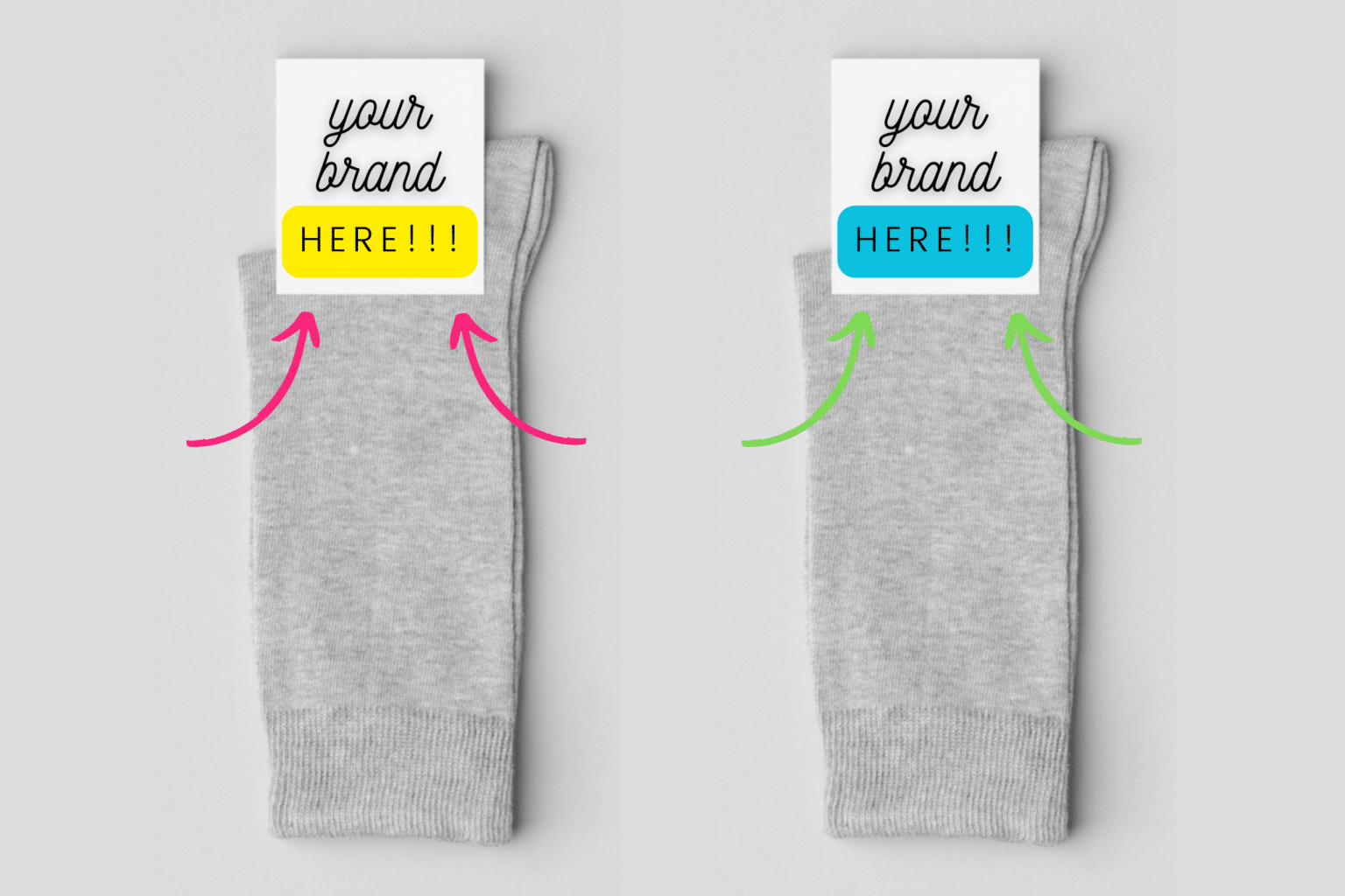 Branded Sock Packaging Designs