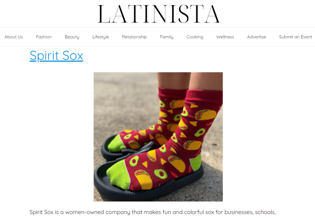 Spirit Sox on Latinista