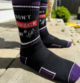 Don't Shock Me Socks 1