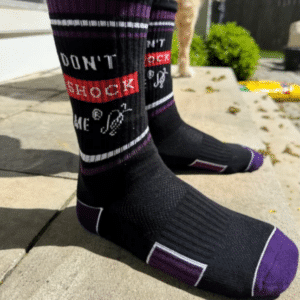 Don't Shock Me Socks 1