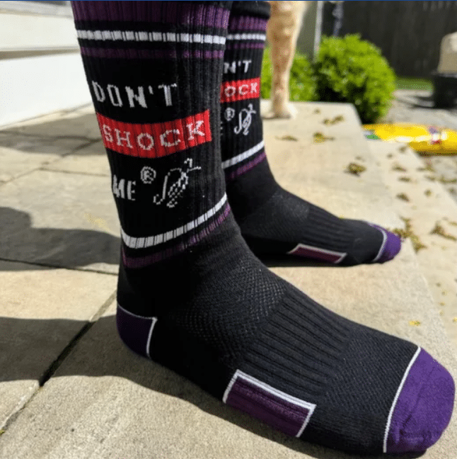 Don't Shock Me Socks 1 Don't Shock Me Socks 1
