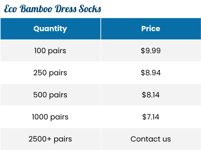 Cost of Bulk Custom Bamboo Dress Socks Cost of Bulk Custom Bamboo Dress Socks
