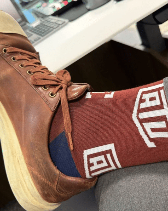 Custom Socks for The Association of Union Constructors (TAUC) Custom Socks for The Association of Union Constructors (TAUC)