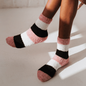 Custom Fuzzy Socks in Bulk