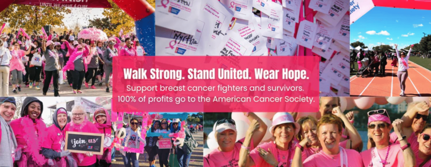 American Cancer Society Breast Cancer Awareness Campaign