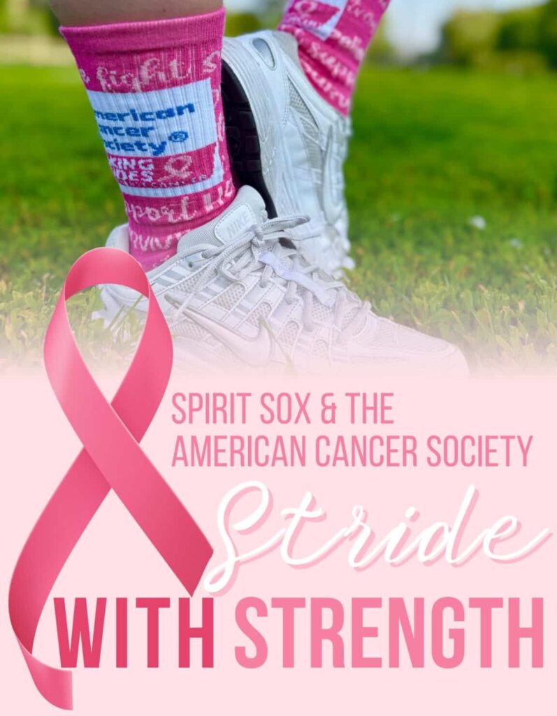 ACS Breast Cancer Sock Designs