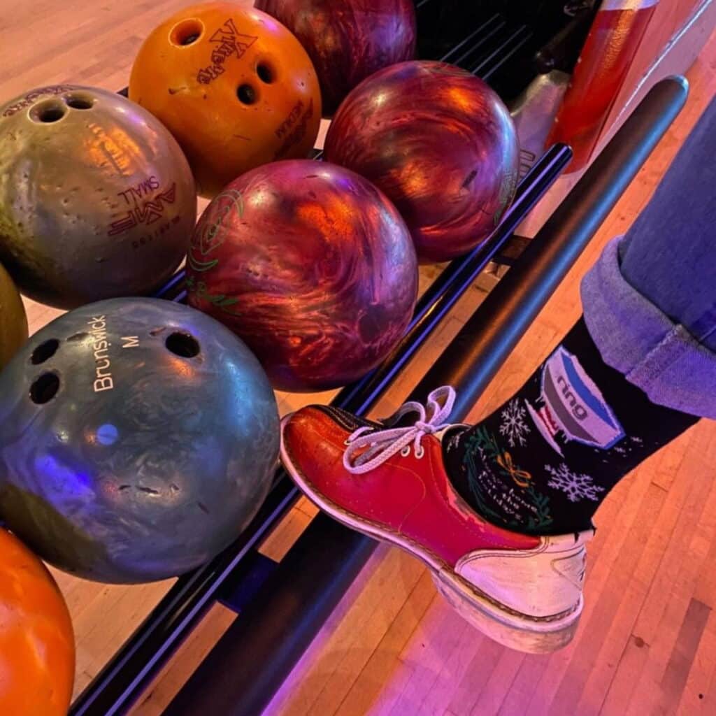 a pair of custom branded socks with a "ring" brand logo