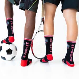 custom socks for athletes from spirit socks for soccer teams