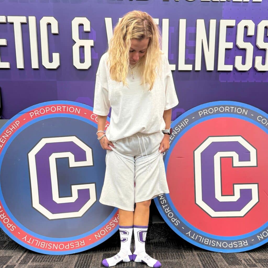 branded custom socks by spirit sox for a wellness brand