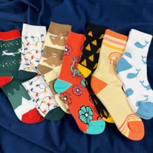 various types of custom socks