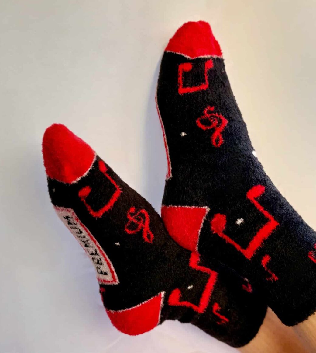custom ankle sock with logos for employee appreciation gifts