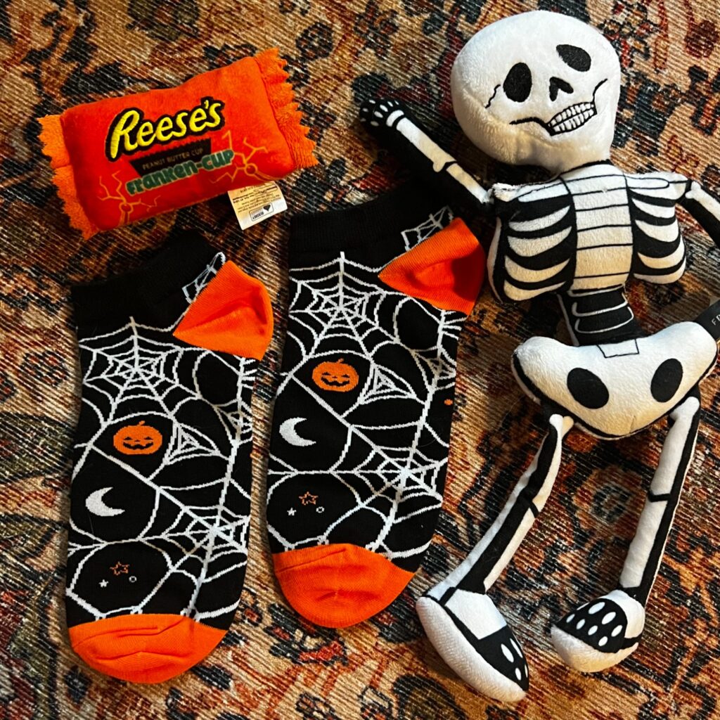 halloween socks custom made by spirit sox