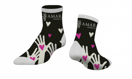 AMAR custom socks