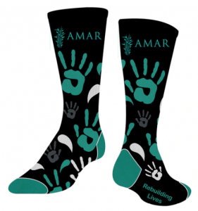AMAR Foundation socks