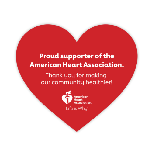 Spirit Sox is a Proud Sponsor of the American Heart Association