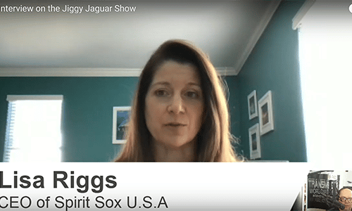 Lisa on the Jiggy Jaguar Show
