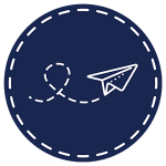 paper airplane icon