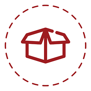 shipping box icon